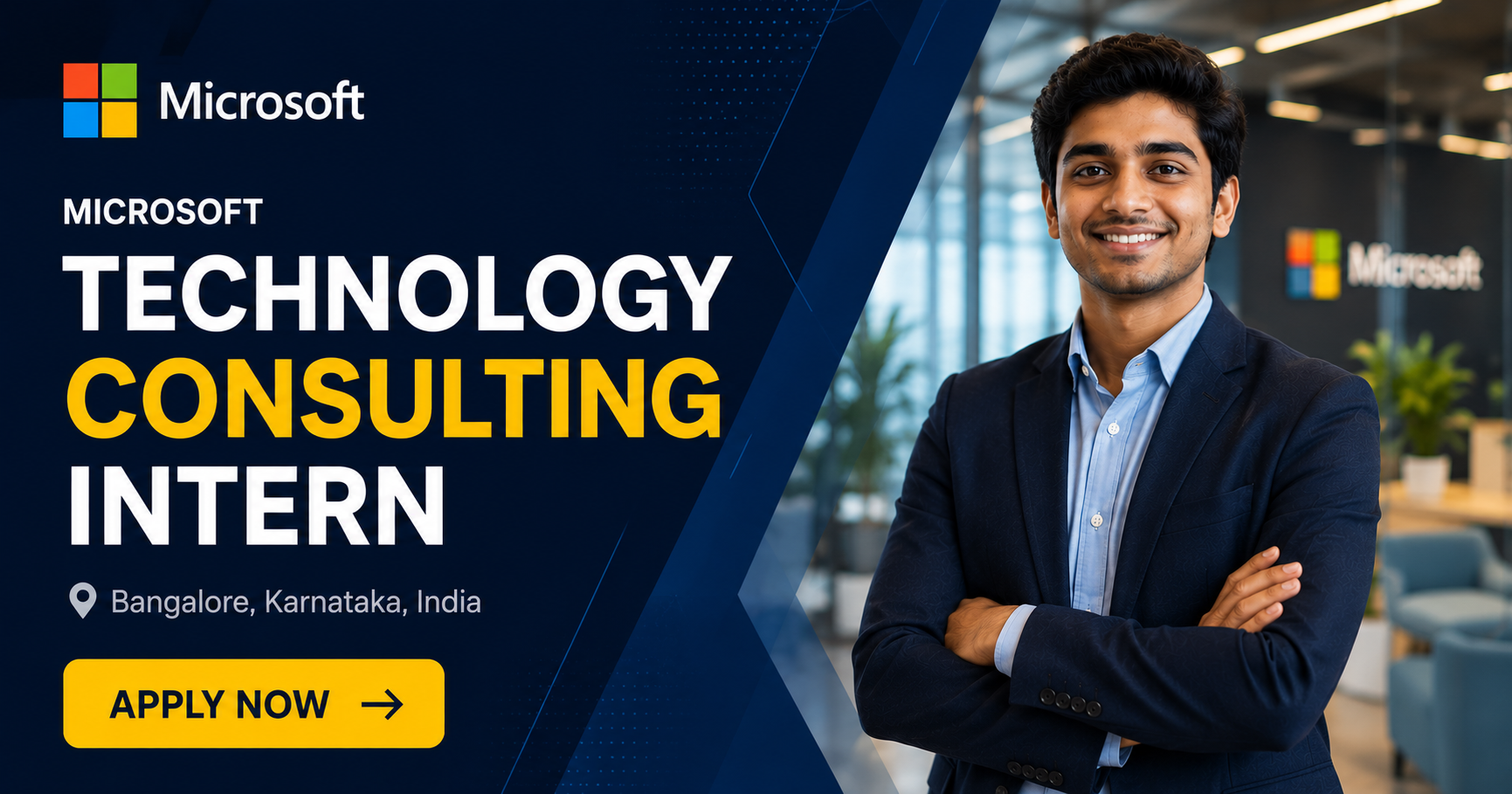 Microsoft Intern 2026 – ₹1.2L/Month Stipend, Hyderabad